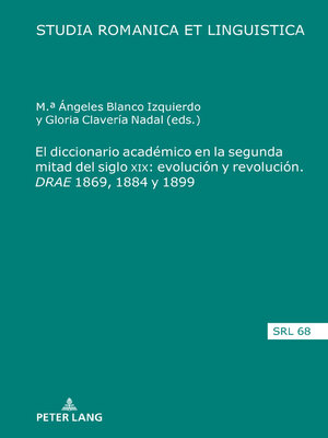 cover image of El diccionario académico en la segunda mitad del siglo XIX
